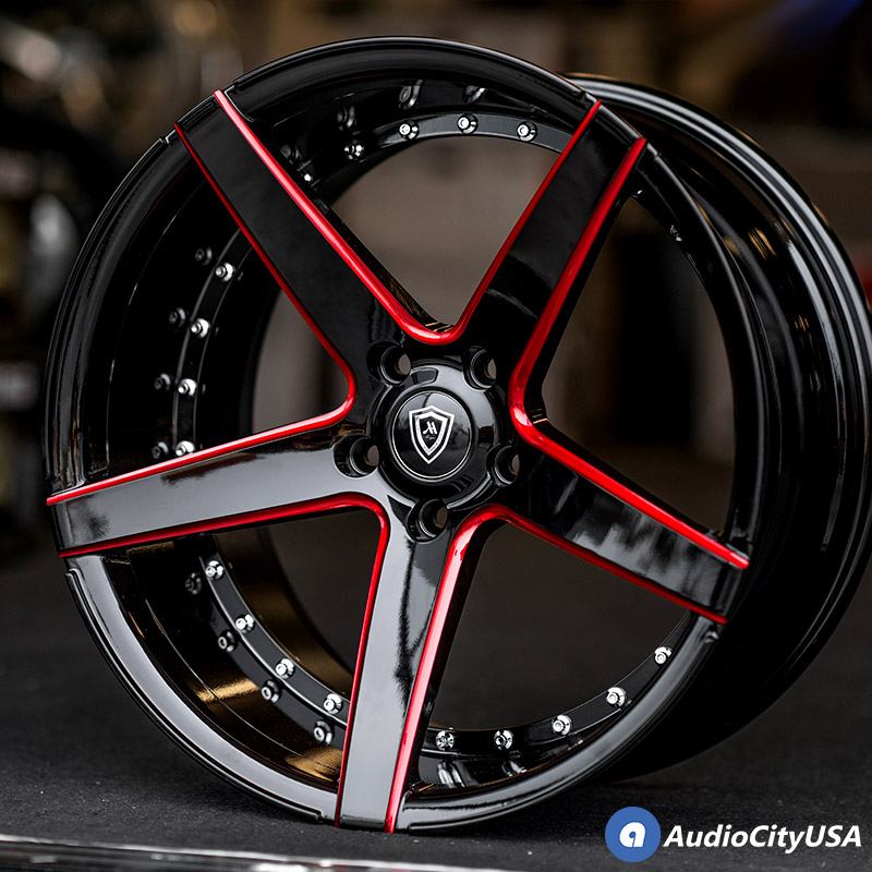 Black Rims With Red Trim ~ Product Story